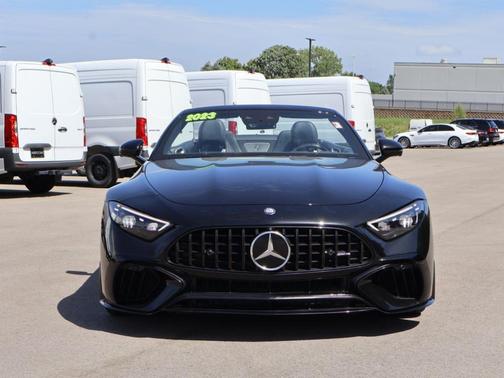 Obsidian Black Metallic 2023 Mercedes-Benz AMG SL 63 Base