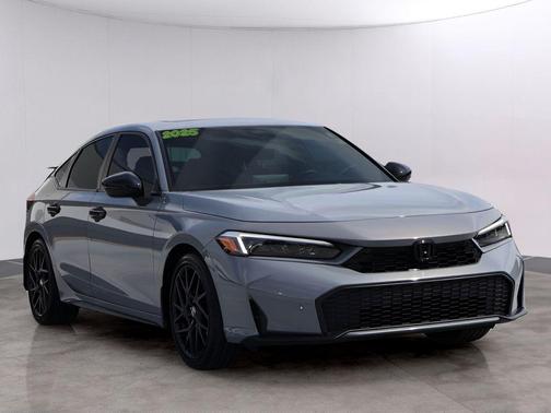 Urban Gray Pearl 2025 Honda Civic Hybrid Sport Touring