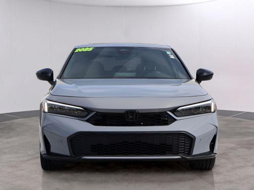 Urban Gray Pearl 2025 Honda Civic Hybrid Sport Touring