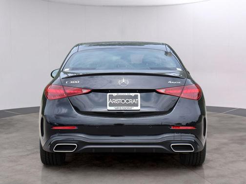 Black 2026 Mercedes-Benz C-Class C 300 4MATIC