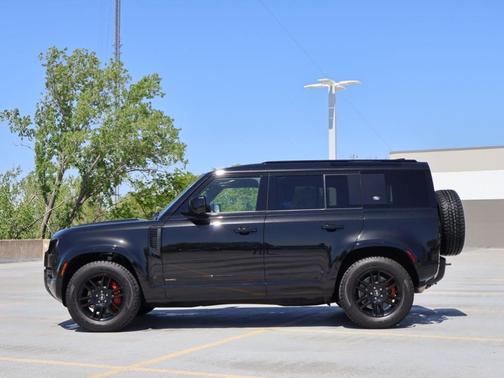 Santorini Black 2023 Land Rover Defender 110 X
