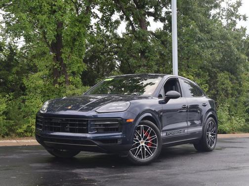 Blue Metallic 2024 Porsche Cayenne S Coupe AWD