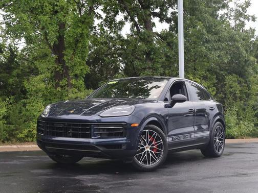 Blue Metallic 2024 Porsche Cayenne S Coupe AWD