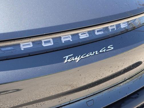 Volcano Grey Metallic 2024 Porsche Taycan 4S