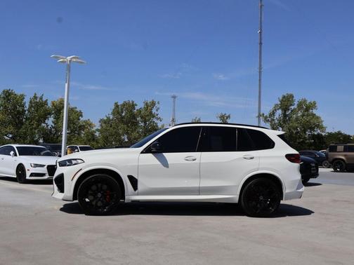 Alpine White 2024 BMW X5 M Competition