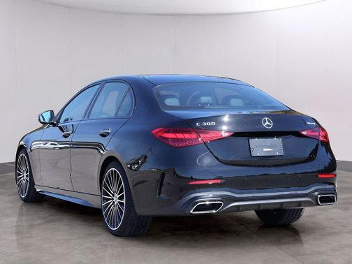 Black 2026 Mercedes-Benz C-Class C 300 4MATIC