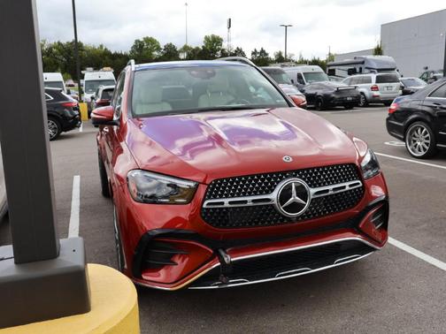 Red 2024 Mercedes-Benz GLE 450 Plug-In Hybrid Base 4MATIC