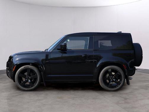 Santorini Black 2026 Land Rover Defender P525 V8