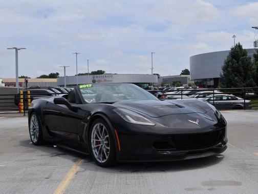 Black 2017 Chevrolet Corvette Grand Sport