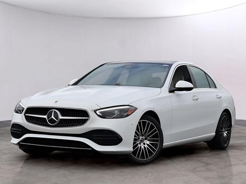 Polar White 2026 Mercedes-Benz C-Class C 300 4MATIC