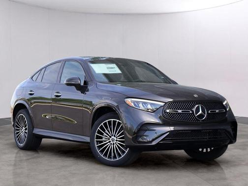 Graphite Gray Metallic 2025 Mercedes-Benz GLC 300 4MATIC Coupe