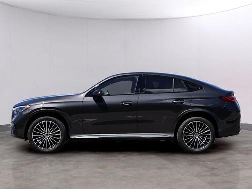 Graphite Gray Metallic 2025 Mercedes-Benz GLC 300 4MATIC Coupe