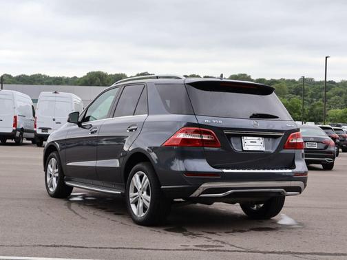 Steel Gray Metallic 2013 Mercedes-Benz M-Class ML 350 4MATIC