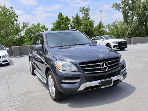 Steel Gray Metallic 2013 Mercedes-Benz M-Class ML 350 4MATIC