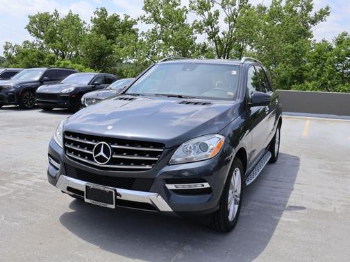 Steel Gray Metallic 2013 Mercedes-Benz M-Class ML 350 4MATIC