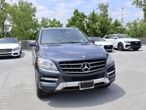 Steel Gray Metallic 2013 Mercedes-Benz M-Class ML 350 4MATIC