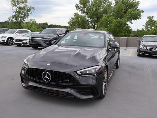 Graphite Gray Metallic 2025 Mercedes-Benz AMG C 43 Base 4MATIC