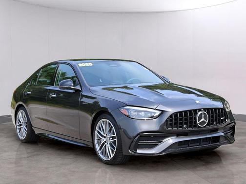 Graphite Gray Metallic 2025 Mercedes-Benz AMG C 43 Base 4MATIC