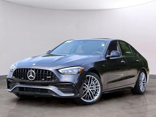 Graphite Gray Metallic 2025 Mercedes-Benz AMG C 43 Base 4MATIC