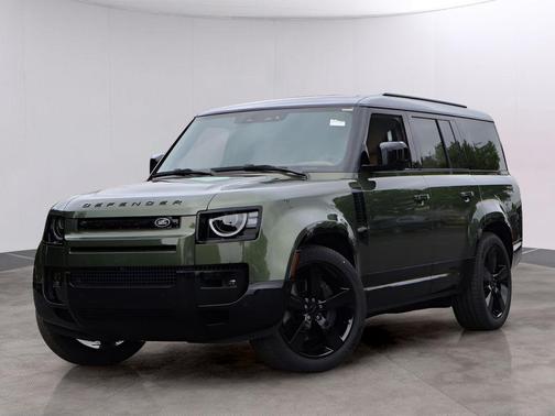 Woolstone Green 2026 Land Rover Defender P400 X-Dynamic SE