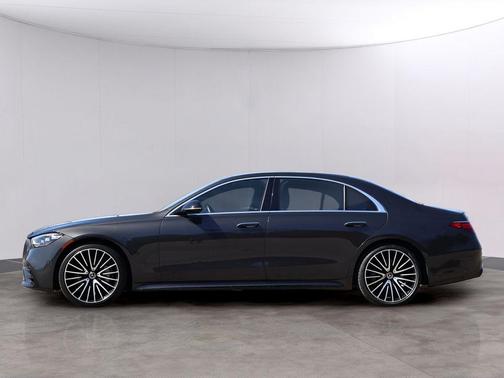 Selenite Gray / Obsidian Black 2022 Mercedes-Benz S-Class S 500 4MATIC