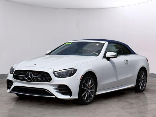 Moonlight White 2023 Mercedes-Benz E-Class E 450 4MATIC