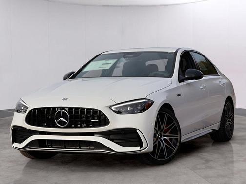MANUFAKTUR Moonlight White Metallic 2026 Mercedes-Benz AMG C 43 Base 4MATIC