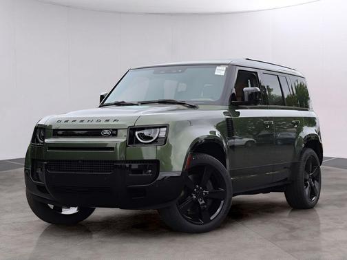Woolstone Green 2026 Land Rover Defender P400 X-Dynamic SE