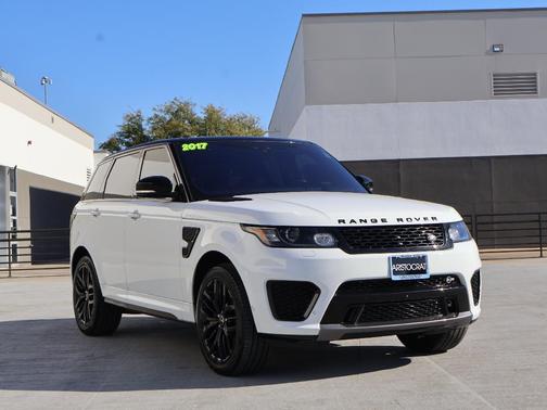 Fuji White 2017 Land Rover Range Rover Sport 5.0L Supercharged SVR