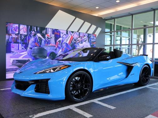 Rapid Blue 2025 Chevrolet Corvette Z06