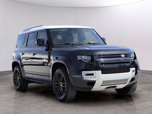 Santorini Black 2023 Land Rover Defender 110 SE