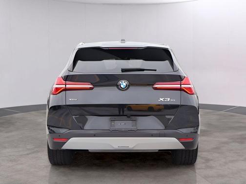 Black Sapphire Metallic 2025 BMW X3 30 xDrive