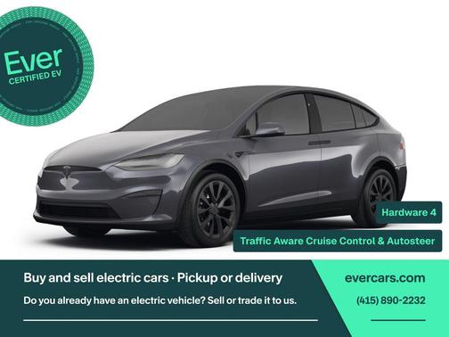 Stealth Grey 2024 Tesla Model X Long Range