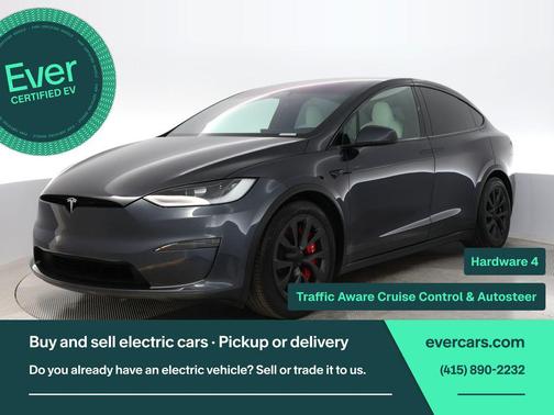 Stealth Grey 2024 Tesla Model X Long Range