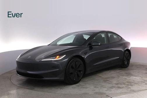 Stealth Grey 2025 Tesla Model 3 Long Range