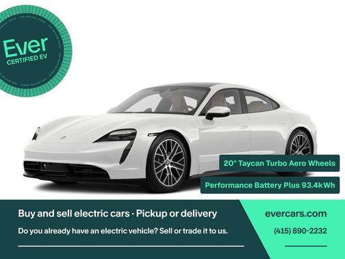 White 2023 Porsche Taycan Base