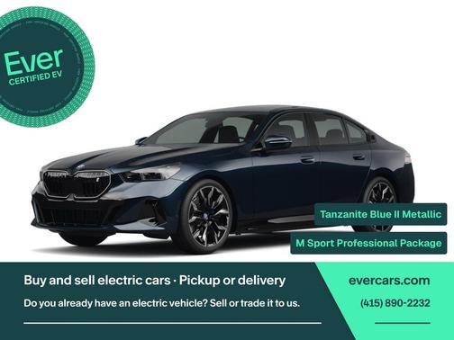Tanzanite Blue II Metallic 2024 BMW i5 M60
