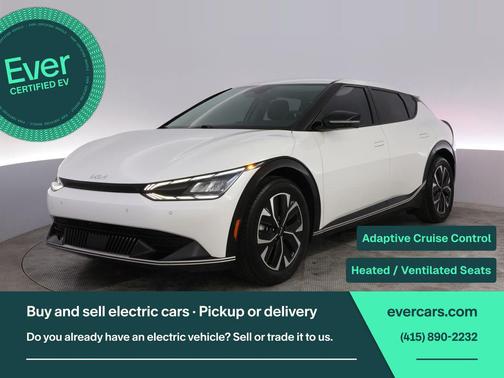 Snow White Pearl 2024 Kia EV6 Wind
