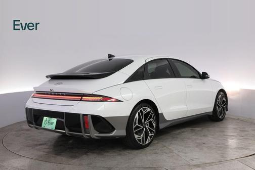 Serenity White 2025 Hyundai IONIQ 6 SEL