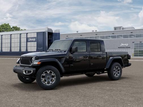 Black Clearcoat 2026 Jeep Gladiator Sahara 4x4
