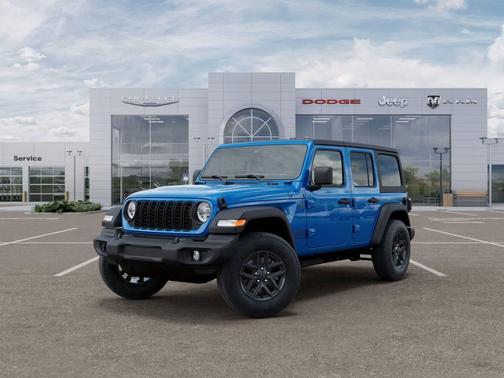 Hydro Blue Pearlcoat 2026 Jeep Wrangler Sport S
