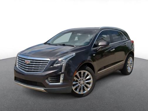 Dark Granite Metallic 2017 Cadillac XT5 Platinum