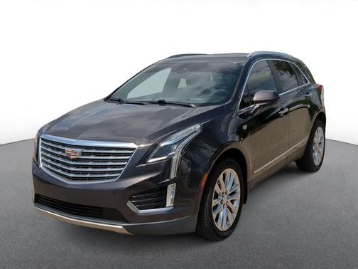 Dark Granite Metallic 2017 Cadillac XT5 Platinum