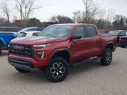 Volcanic Red Tintcoat 2023 GMC Canyon AT4X
