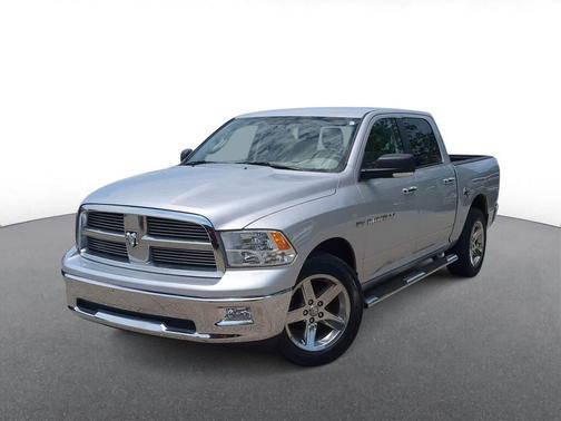 Bright Silver Metallic 2012 RAM 1500 SLT