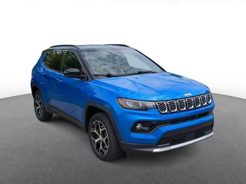 Hydro Blue Pearlcoat 2024 Jeep Compass Limited