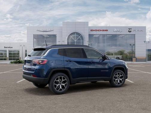 Fathom Blue Pearl Coat 2026 Jeep Compass Limited