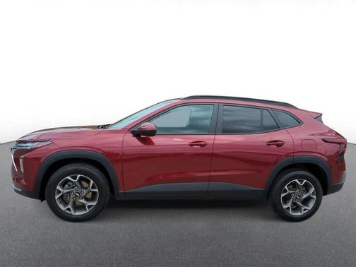Crimson Metallic 2025 Chevrolet Trax LT