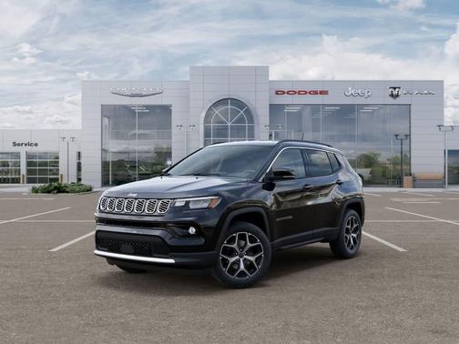 Diamond Black Crystal Pearlcoat 2026 Jeep Compass Limited
