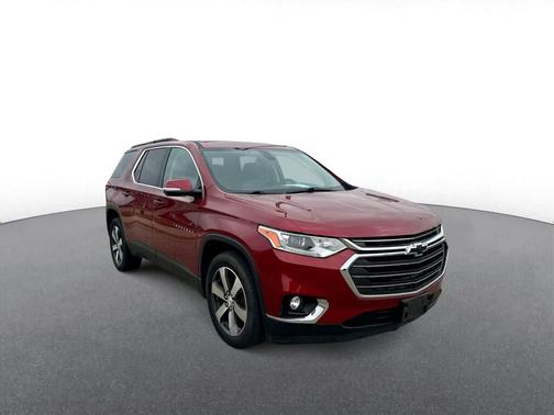 Cajun Red Tintcoat 2019 Chevrolet Traverse LT Leather